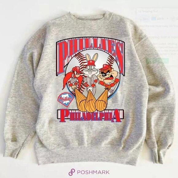 Other - Philadelphia Phillies Looney Tunes Ash Sweatshirt Retro Teresafarnell55
